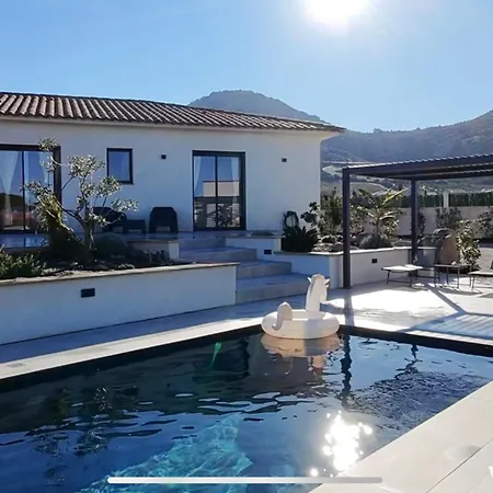 فيلة Dima - Piscine Chauffee Climatisation Barbecue Petanque