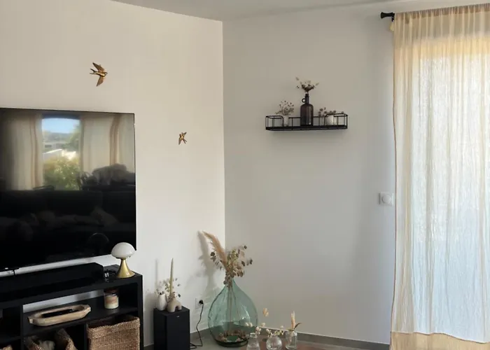 Dima - Piscine Chauffee Climatisation Barbecue Petanque Vila Calenzana