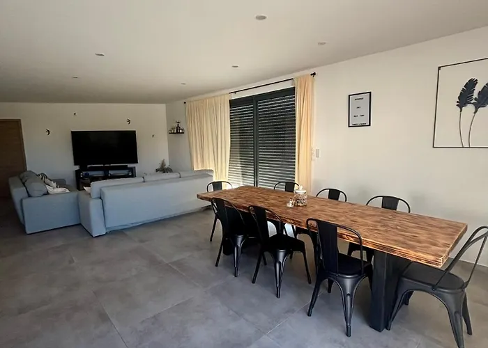 Vila Dima - Piscine Chauffee Climatisation Barbecue Petanque Calenzana